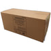Caja cuadrada de cartón marrón con tapa ventana KRAY 350ml 115x115mm A40mm - 250Uds