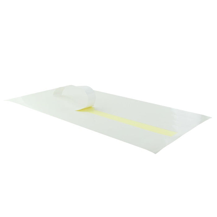 Cinta de papel autoadhesiva blanca 400x20mm - 500Uds