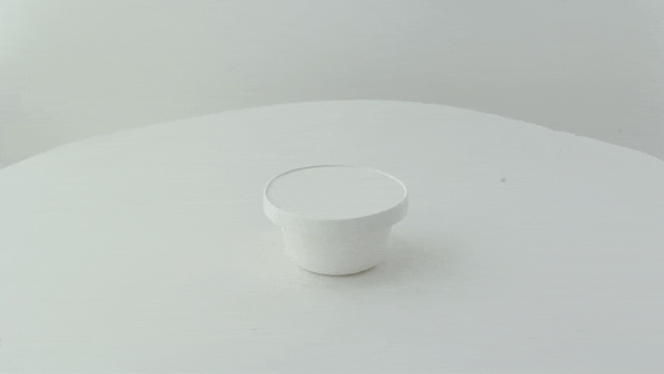 Tapa de cartón blanco H11mm - 1000Uds
