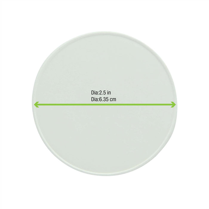 Tapa de cartón blanco H11mm - 1000Uds