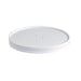 Tapa plana de cartón blanco sin plástico, Base agua Ø62mm - 1000Uds