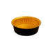 Vaso Opseal de aluminio negro/oro H45mm 520ml - 600Uds