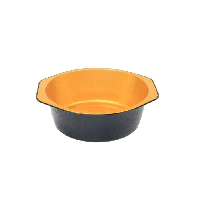 Olla Opseal de aluminio negro/oro H65mm 1 430ml - 300Uds