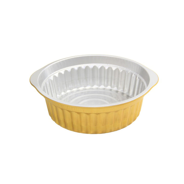 Opseal Bote de aluminio plata/oro H85mm 3500ml - 120Uds