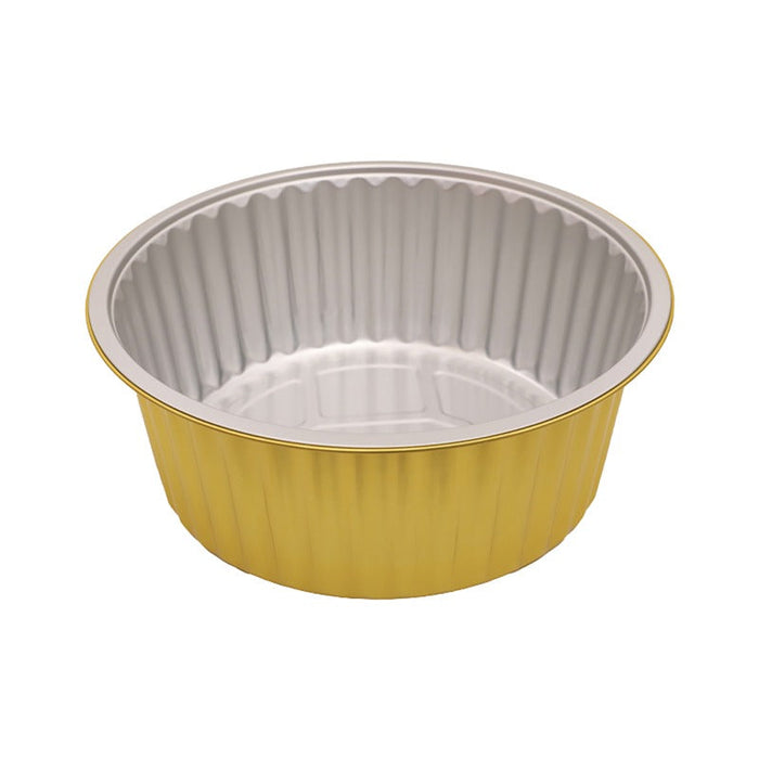 Opseal Bote gigante de aluminio plata/oro H110mm 5000ml - 120Uds