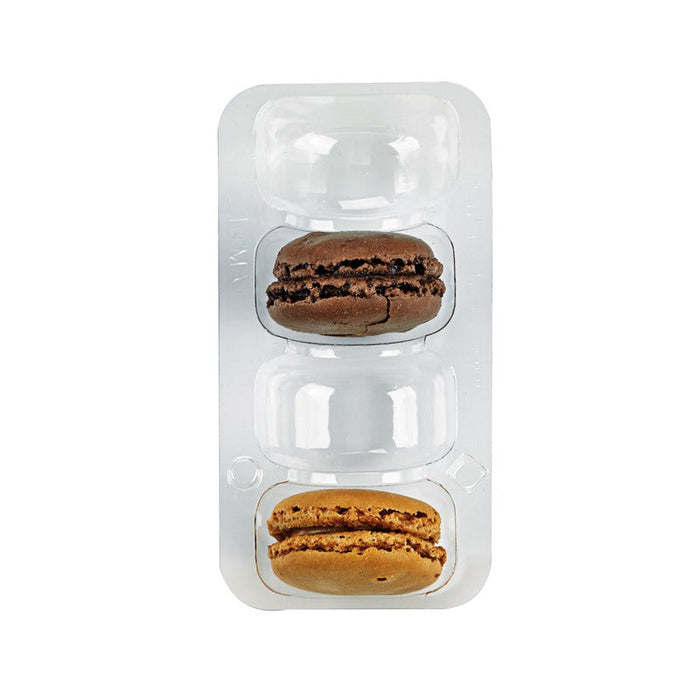 Inserto para 4 macarrones 128x68mm A23mm - 250Uds
