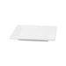 Mini plato cuadrado porcelana blanca 101x101mm A23mm - 24Uds