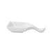 Mini cuchara cuadrada de porcelana blanca 96x53mm A15mm - 24Uds