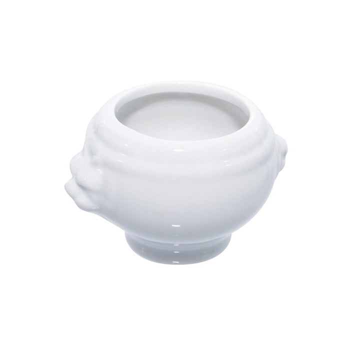 Mini sopera de porcelana blanca 80x65mm A50mm - 36Uds