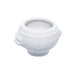 Mini sopera de porcelana blanca 80x65mm A50mm - 36Uds