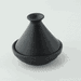 Mini tajin de porcelana negra A80mm - 24Uds