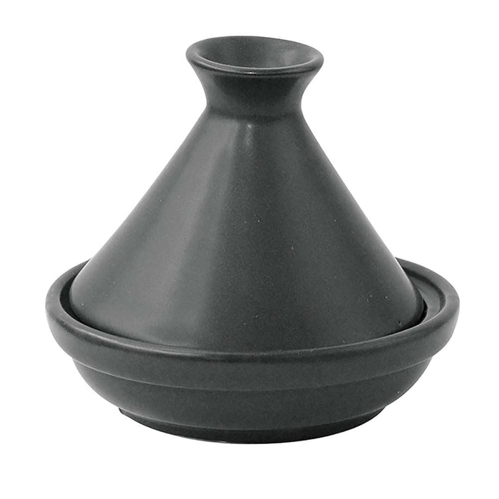 Mini tajin de porcelana negra A80mm - 24Uds
