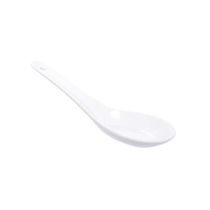 Mini cuchara porcelana blanca 130x43mm A45mm - 36Uds