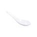 Mini cuchara porcelana blanca 130x43mm A45mm - 36Uds