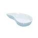 Mini plato de porcelana blanca YIN 78x48mm A15mm - 24Uds
