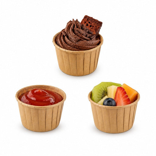 Bandeja de horno/molde H39mm 105ml - 1000Uds