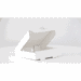 Mini caja pizza de cartón blanco 90x90mm A20mm - 500Uds