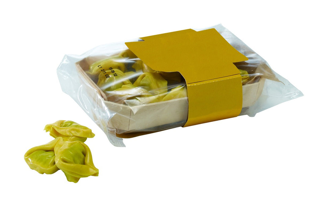 Molde de cocción rectangular exterior de madera y molde de papel interior 600ml 186x115mm A39mm - 120Uds