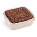 Molde de cocción rectangular exterior de madera y molde de papel interior 600ml 185x80mm A40mm - 150Uds