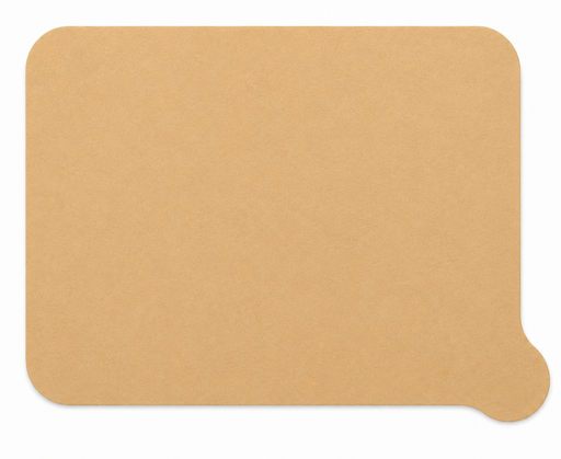 Opco kraft precinto de sellado para envases 181x167mm - 500Uds