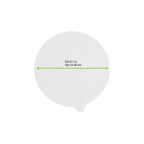 Opercover blanco Ø156mm - 500Uds
