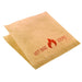 Bolsa de papel kraft para horno abierta en 2 lados 170x160mm - 1000Uds