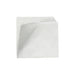 Bolsa de papel blanca antigrasa abierta por 2 lados 110x110mm - 1000Uds