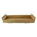 Bandeja de cartón kraft con asas 390x150mm A44mm - 200Uds