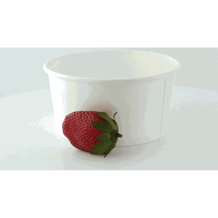Ensaladera redonda multiusos BUCKATY cartón blanco 900ml Ø150mm A75mm - 360Uds