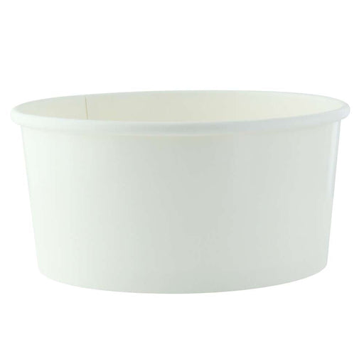 Ensaladera redonda multiusos BUCKATY cartón blanco 900ml Ø150mm A75mm - 360Uds