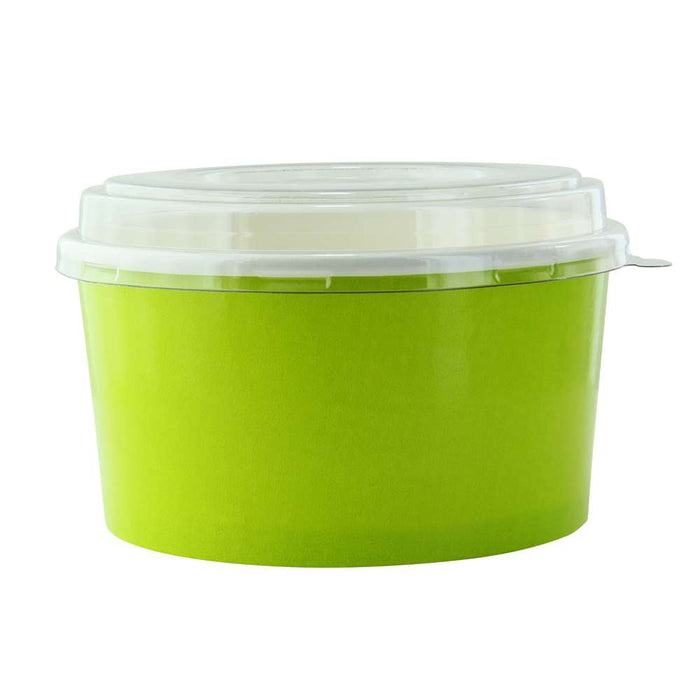 Ensaladera redonda multiusos BUCKATY cartón verde 900ml Ø150mm A75mm - 360Uds