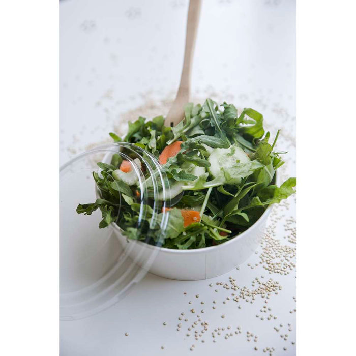 Ensaladera redonda multiusos BUCKATY cartón verde 900ml Ø150mm A75mm - 360Uds