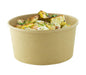 Ensaladera redonda multiusos BUCKATY cartón kraft 1000ml Ø187mm A59mm - 300Uds