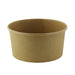 Ensaladera redonda multiusos BUCKATY cartón kraft 1000ml Ø187mm A59mm - 300Uds