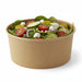 Ensaladera redonda multiusos BUCKATY cartón kraft 1200ml Ø150mm A100mm - 360Uds