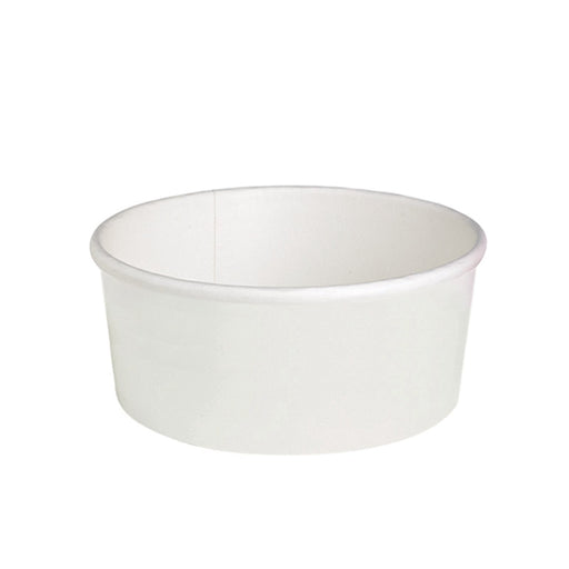Ensaladera redonda multiusos BUCKATY cartón blanco 1500ml Ø187mm A66mm - 300Uds