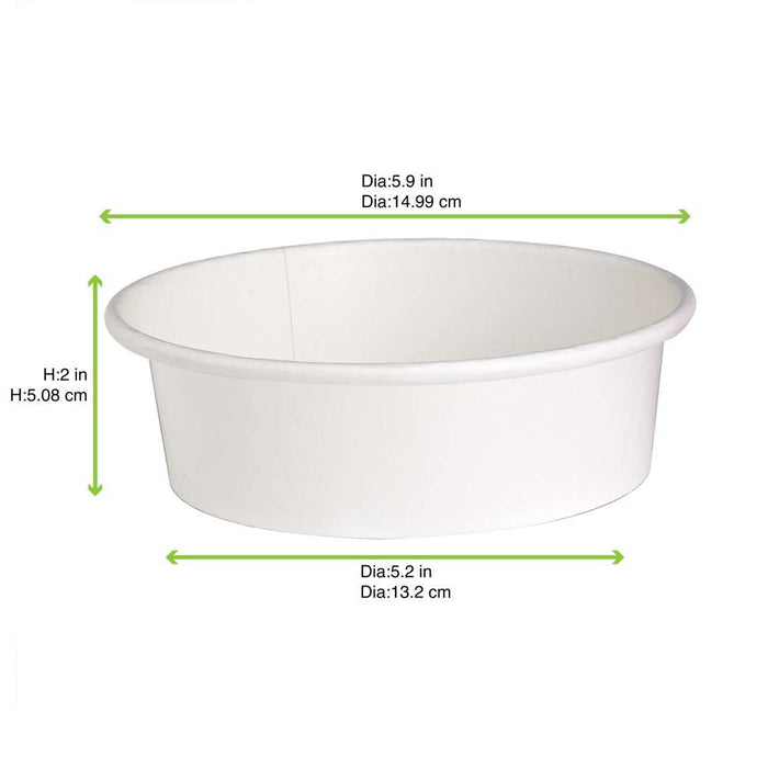 Bol blanco BUCKATY multiuso 580ml A50mm - 360Uds