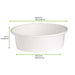 Bol blanco BUCKATY multiuso 580ml A50mm - 360Uds