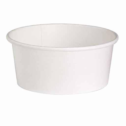 Ensaladera redonda multiusos BUCKATY cartón blanca 700ml Ø150mm A60mm - 360Uds