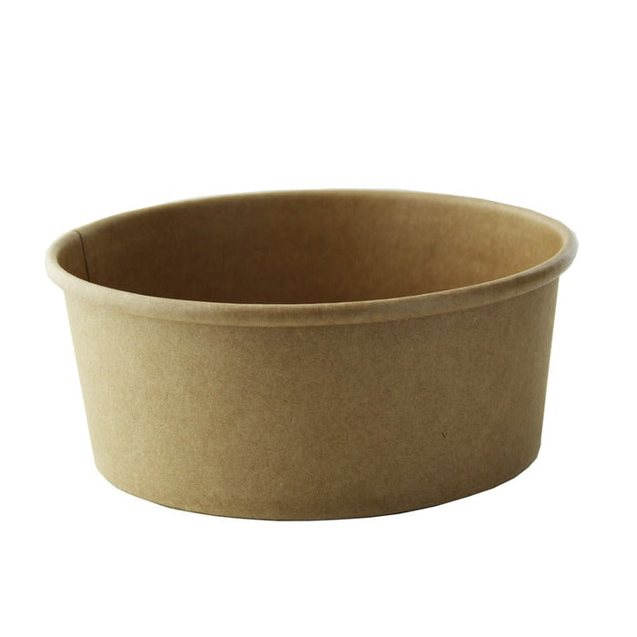 Ensaladera redonda multiusos BUCKATY cartón kraft 700ml Ø150mm A60mm - 360Uds