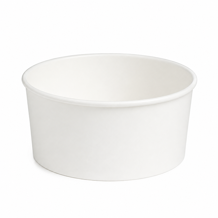 Ensaladera redonda multiusos BUCKATY cartón blanco 750ml Ø145mm A68mm - 400Uds