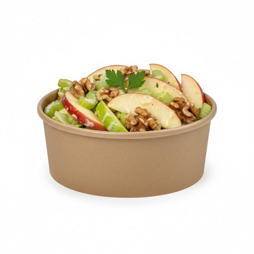 Ensaladera redonda multiusos BUCKATY cartón kraft 750ml Ø145mm A68mm - 400Uds