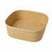 Ensaladera cuadrada multiusos Kraft 170x170mm H66mm 1200ml - 300Uds