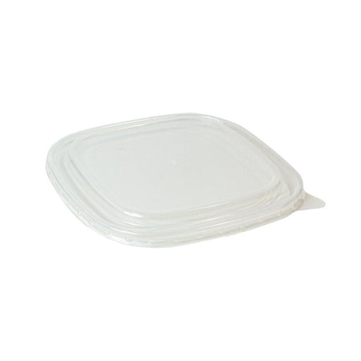 Tapa de PET para ensaladera cuadrada  130x130mm - 300Uds