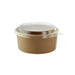 Ensaladera redonda cartón kraft Buckaty H64mm 750ml - 300Uds
