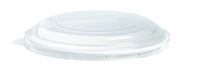 Tapa plana transparente RPET Ø185mm - 360Uds