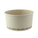Ensaladera redonda multiusos BUCKATY cartón y fibra de bambú 1000ml Ø150mm A78mm - 360Uds