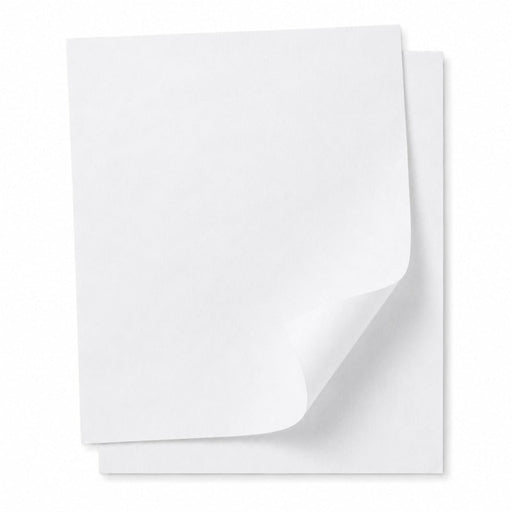 Papel blanco de cocción siliconado 2 caras 530x325mm - 500Uds
