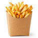 Envase kraft tipo Bolsillo para patatas fritas 115x90mm A110mm - 1200Uds