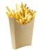Envase kraft tipo Bolsillo maxi para patatas fritas 480ml 115x90mm A140mm - 1100Uds